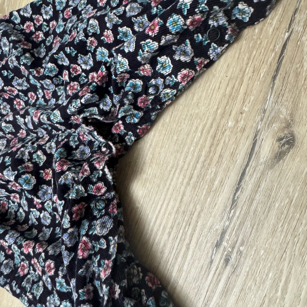 Vintage Oshkosh B’gosh Floral Kids Overalls - Picture 3 of 7